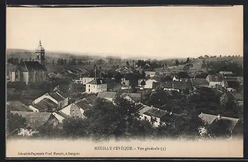 AK Neuilly-l`Évêque, Vue générale du village et des paysages environnants