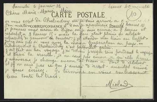 AK Chalindrey, Avenue de la République avec piétons et chariots