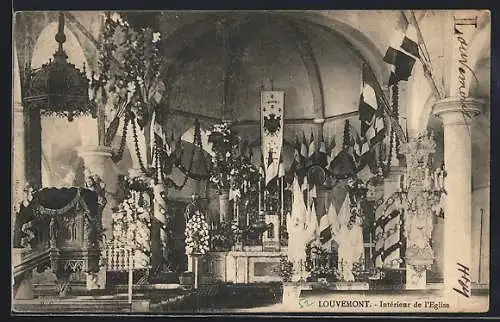 AK Louvemont, Intérieur de l`Église