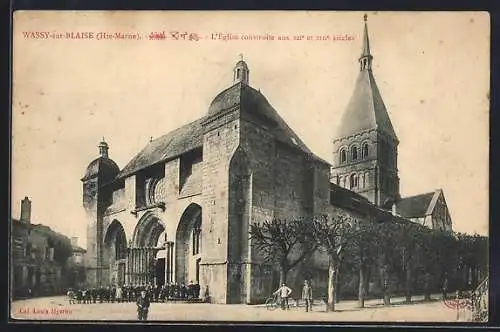 AK Wassy-sur-Blaise, L`Église construite aux XIe et XIIe siècles