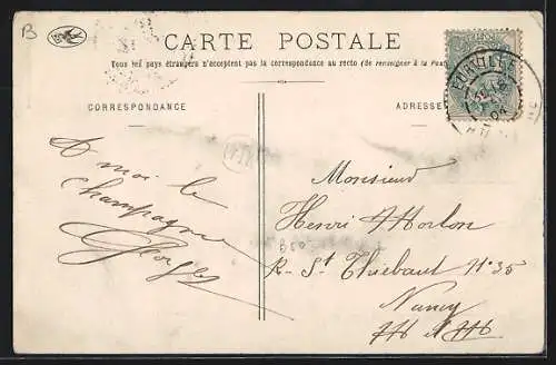 AK Eurville, Le Château, Côté Nord