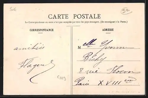 AK Fayl-Billot, Le Mont d`Olivet vue sur le village