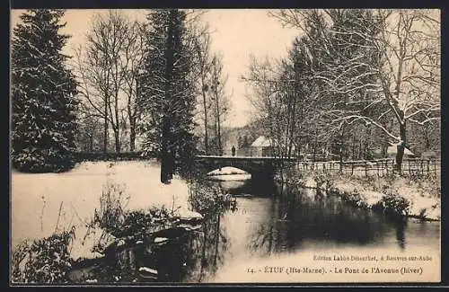 AK Etuf, Le Pont de l`Avenue en hiver