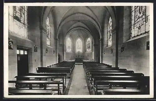 AK Dammartin-sur-Meuse, La Chapelle (intérieur)