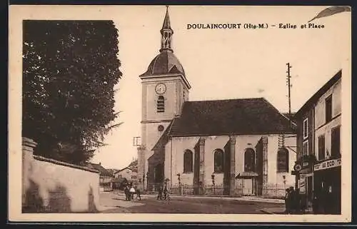 AK Doulaincourt, Église et place