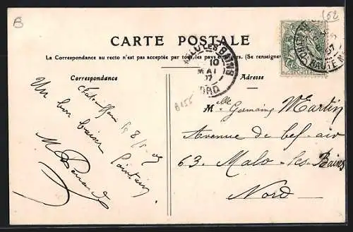 AK Chateauvillain, Vue générale prise du Chemin de fer