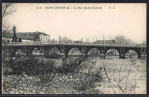 AK Saint-Dizier, Le Pont Godard-Jeanson