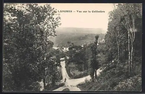 AK Langres, Vue sur la Collinière