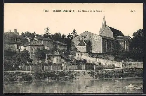 AK Saint-Dizier, La Marne et la Noue