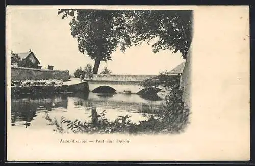 AK Arc-en-Barrois, Pont sur l`Aujon