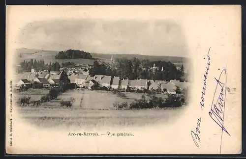 AK Arc-en-Barrois, Vue générale