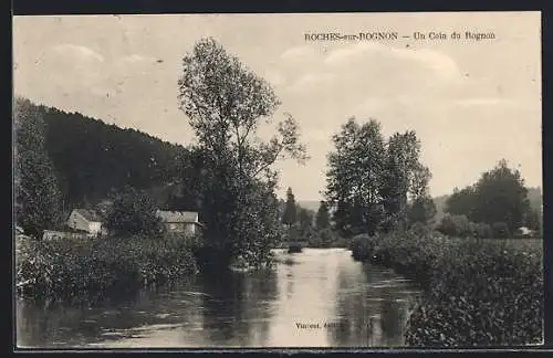 AK Roches-sur-Rognon, Un Coin du Rognon