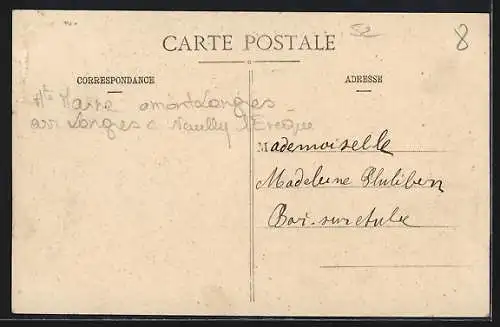 AK Rolampont, L`Écluse et paysage arboré