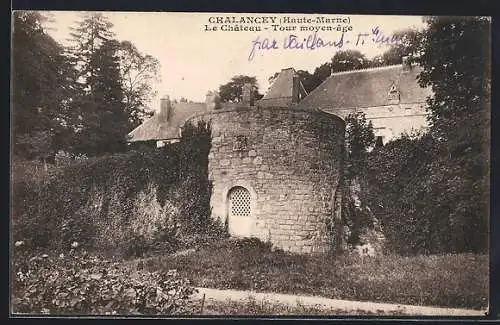 AK Chalancey, Le Château, Tour moyen-âge