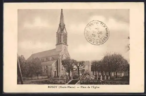 AK Rosoy, Place de l`Église