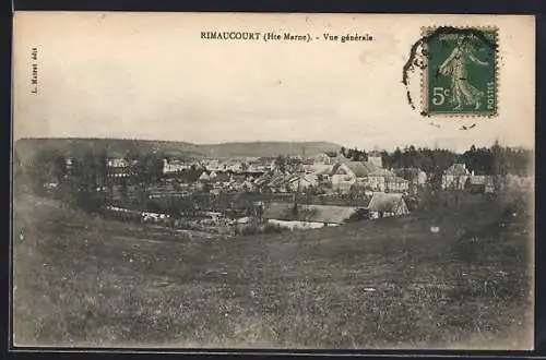 AK Rimaucourt, Vue générale