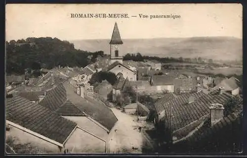 AK Romain-sur-Meuse, Vue panoramique