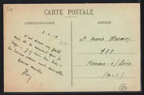 AK Poissons, Un Coin du Parc