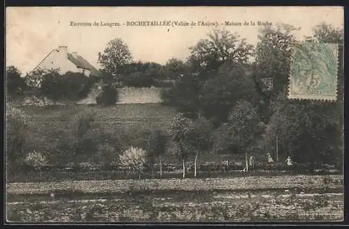 AK Rochetaillee, Maison de la Roche dans la vallée de l`Aujon