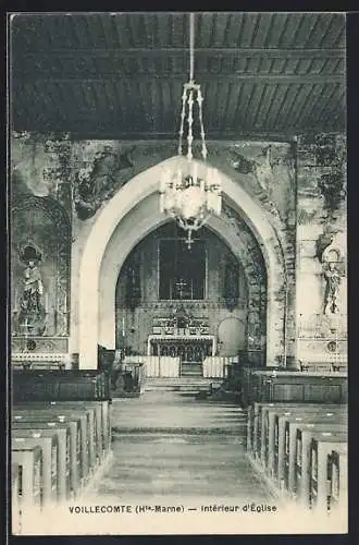 AK Voillecomte, Intérieur d`Église