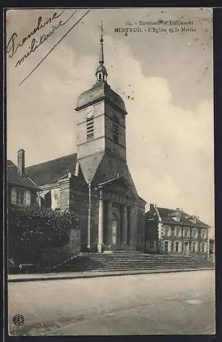 AK Nertrud, L`Église et la Mairie