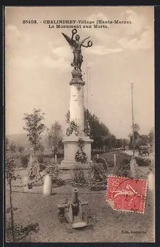 AK Chalindrey, Le Monument aux Morts