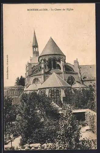AK Montier-en-Der, Le Chevet de l`Église