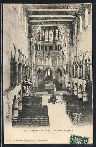 AK Montier-en-Der, Intérieur de l`Église