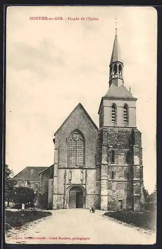 AK Montier-en-Der, Facade de l`église