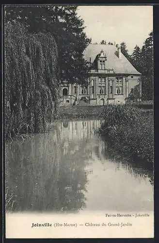 AK Joinville, Château du Grand-Jardin et son reflet sur l`eau