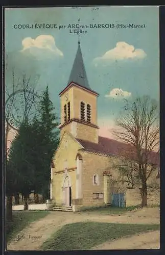 AK Cour-l`Évêque, L`Église