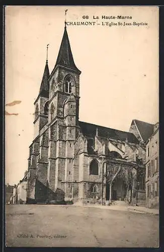 AK Chaumont, L`Église St-Jean-Baptiste