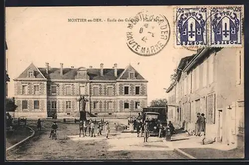 AK Montier-en-Der, École des Garcons et Place Keban