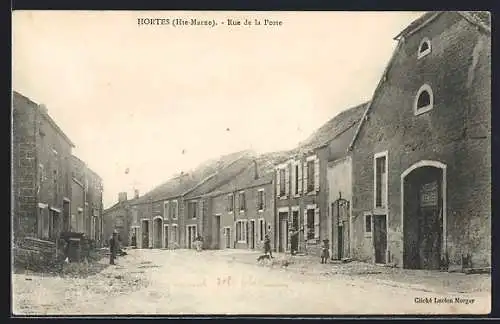 AK Hortes, Rue de la Poste
