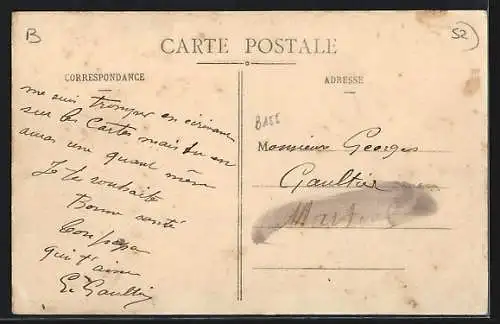 AK Hortes, Rue de la Poste