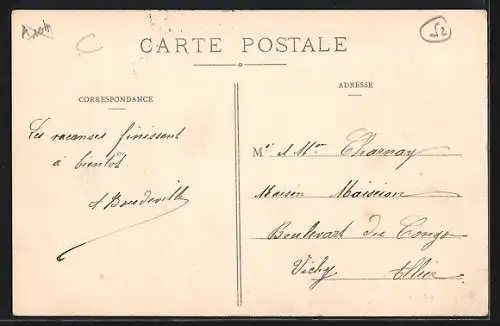 AK Humes, Le Pont sur la Mouche