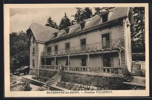 AK Bourbonne-les-Bains, Pension Villemot