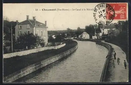 AK Chaumont, Le Canal à la Maladière