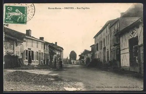 AK Droyes, Rue Papillon