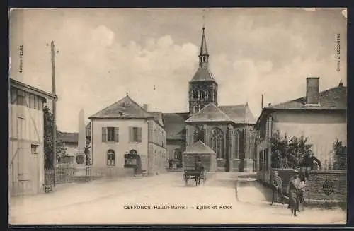 AK Ceffonds, Église et Place
