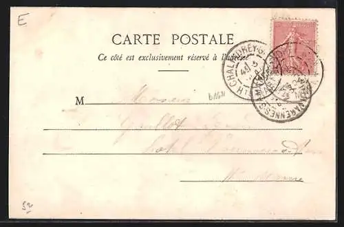 AK Fayl-Billot, Place de la Gendarmerie avec passants et pigeons