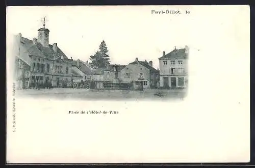 AK Fayl-Billot, Place de l`Hôtel-de-Ville
