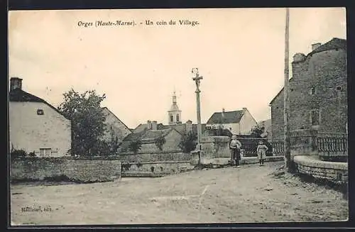 AK Orges, Un coin du Village