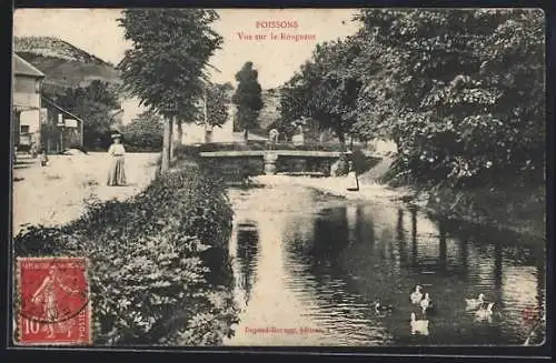 AK Poissons, Vue sur le Rougeaut