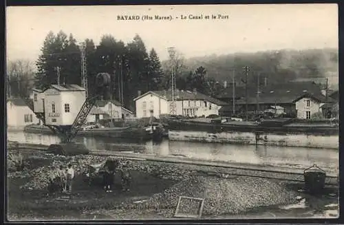 AK Bayard, Le canal et le port