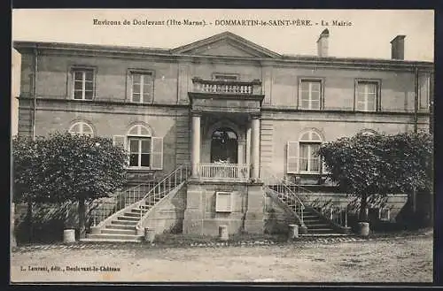 AK Dommartin-le-Saint-Père, La Mairie