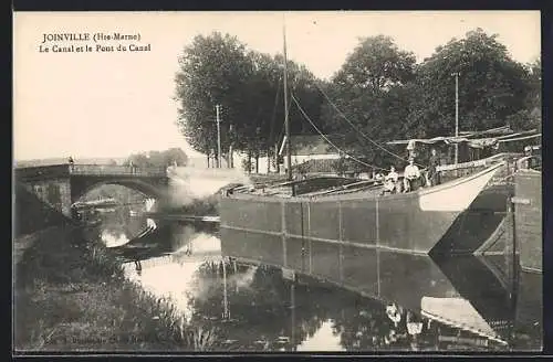 AK Joinville, Le Canal et le Pont du Canal