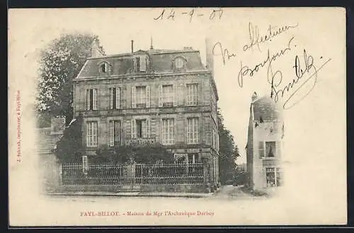 AK Fayl-Billot, Maison de Mgr l`Archevêque Darboy