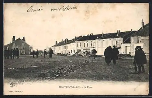 AK Montigny-le-Roi, La Place