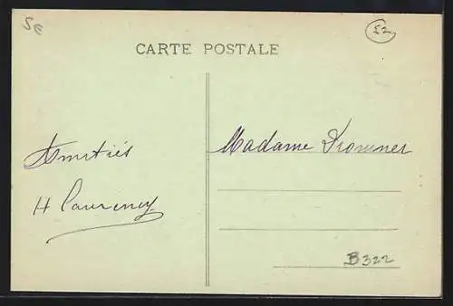 AK Wassy, Rue Général-Defrance avec le magasin A la Ville de Paris